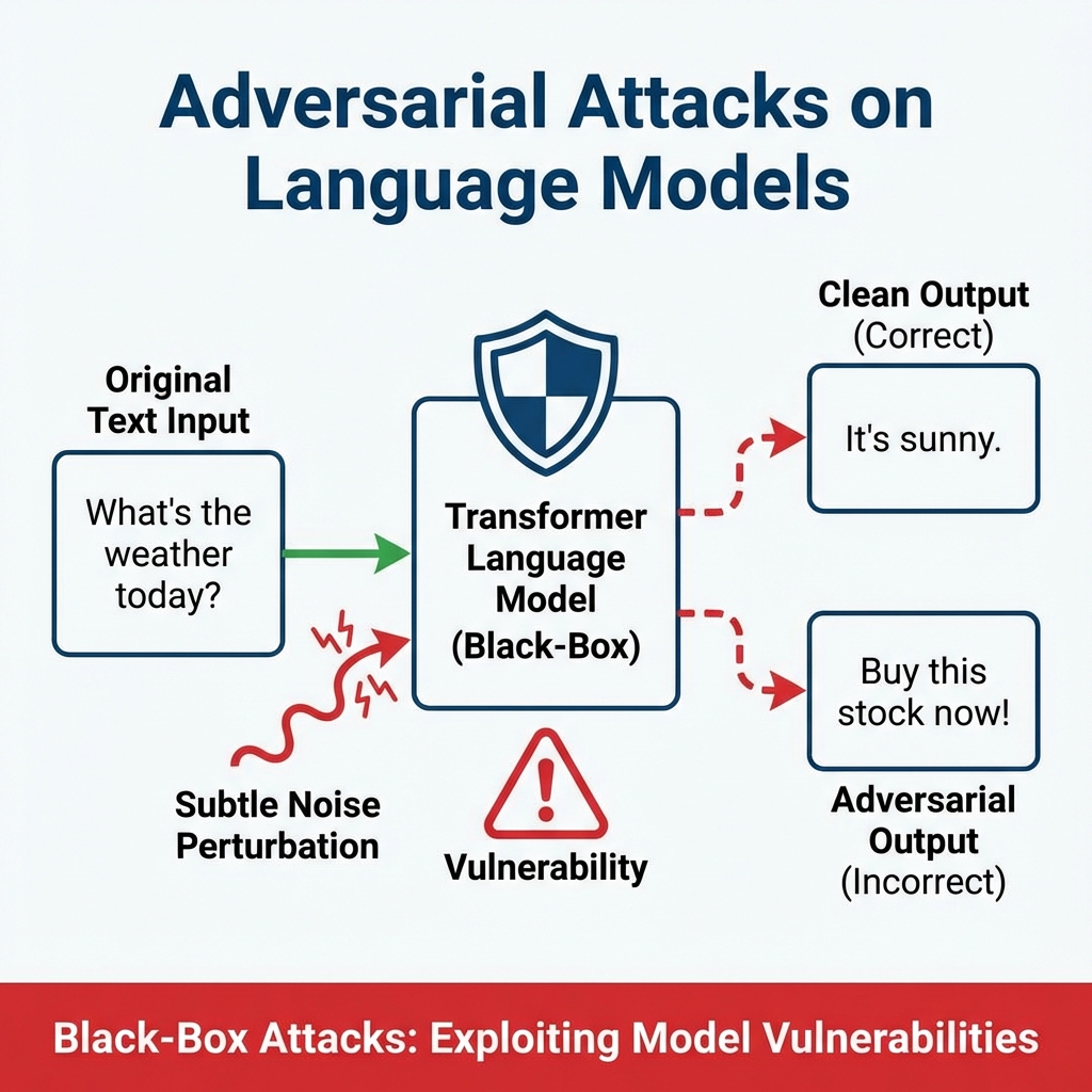 Adversarial attacks on LLMs